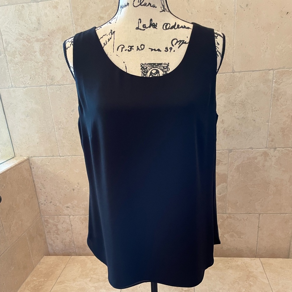 CHICO’S BLACK TANK TOP NWOT